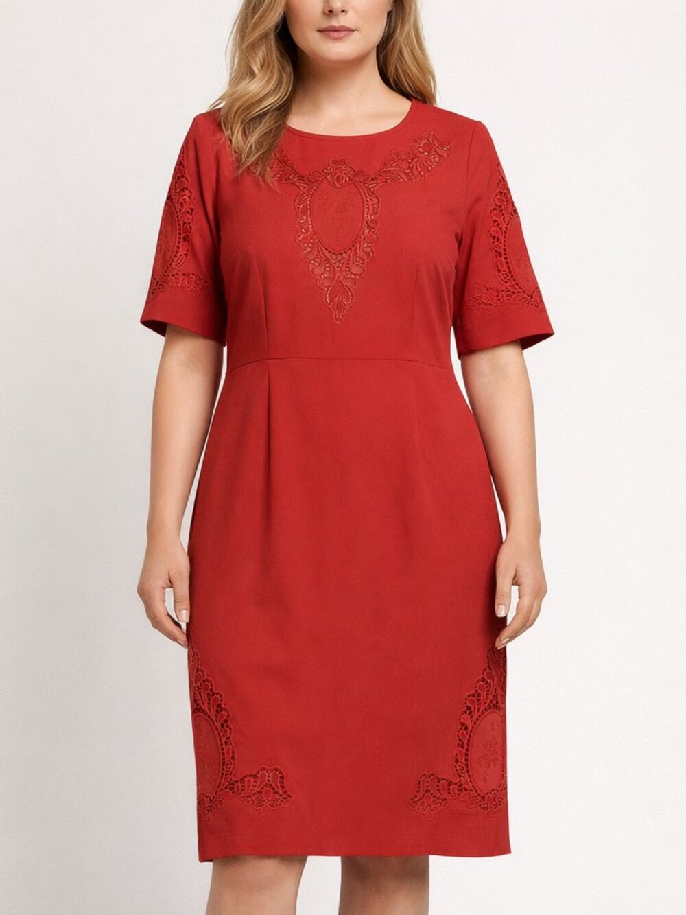 Robert Graham Amadea embroidered dress Size 10